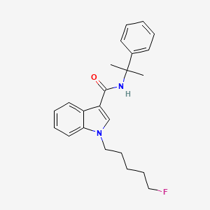 molecular formula C23H27FN2O B570638 5-Fluoro CUMYL-PICA CAS No. 1400742-18-8