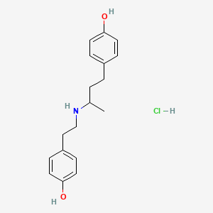 molecular formula C18H24ClNO2 B570667 Dehydroxy Ractopamine Hydrochloride CAS No. 1440291-59-7