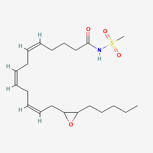 molecular formula C21H35NO4S B570722 14(15)-Eet-SI CAS No. 218461-97-3