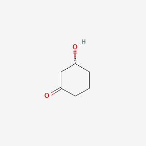 molecular formula C6H10O2 B570727 (R)-3-羟基环己酮 CAS No. 165879-90-3
