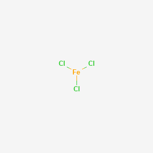 molecular formula FeCl3<br>Cl3Fe B057074 氯化铁 CAS No. 7705-08-0