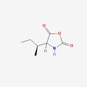 molecular formula C7H11NO3 B570772 L-Isoleucine N-carboxyanhydride CAS No. 45895-90-7