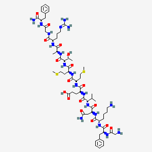 molecular formula C65H103N19O17S2 B570788 Allatotropin CAS No. 120928-88-3