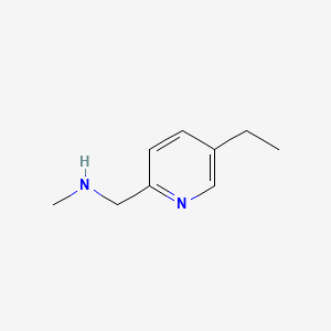 1-(5-Ethylpyridin-2-YL)-N-methylmethanamine