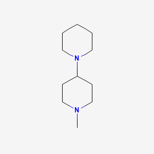 molecular formula C11H22N2 B5708396 1'-methyl-1,4'-bipiperidine 