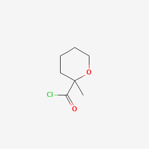 2-Methyloxane-2-carbonyl chloride