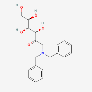 (3S,4R,5R)-1-(dibenzylamino)-3,4,5,6-tetrahydroxyhexan-2-one