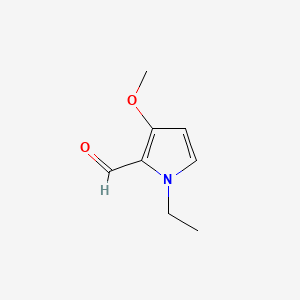 1-ethyl-3-methoxy-1H-pyrrole-2-carbaldehyde