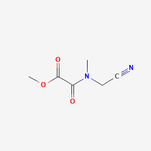 Methyl [(cyanomethyl)(methyl)amino](oxo)acetate