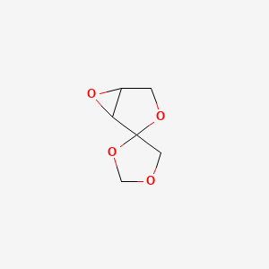3,4-Anhydro-1,2-O-methylidenepent-2-ulofuranose