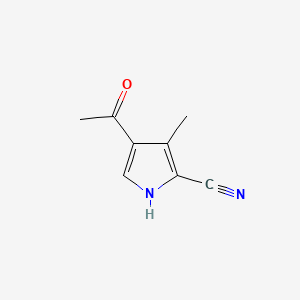 4-Acetyl-3-methyl-1H-pyrrole-2-carbonitrile