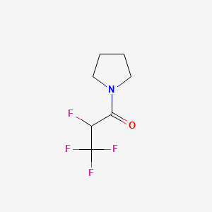 2,3,3,3-Tetrafluoro-1-(pyrrolidin-1-yl)propan-1-one