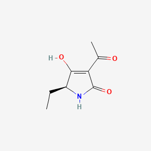 (S,Z)-5-Ethyl-3-(1-hydroxyethylidene)pyrrolidine-2,4-dione