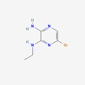 2-Amino-5-bromo-3-(ethylamino)pyrazine