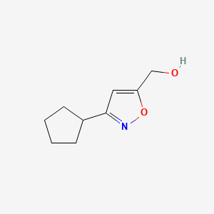 (3-Cyclopentylisoxazol-5-yl)methanol