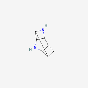 2,8-Diazatetracyclo[4.3.0.0~3,9~.0~4,7~]nonane