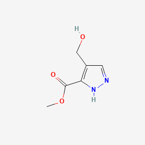 methyl 4-(hydroxymethyl)-1H-pyrazole-3-carboxylate