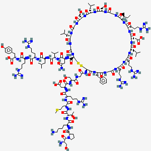 molecular formula C149H250N52O44S3 B570944 BNP-32 (porcine) CAS No. 117345-87-6