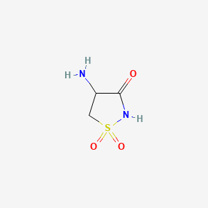 3-Isothiazolidinone,4-amino-,1,1-dioxide(6CI)