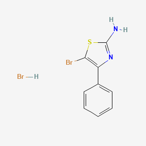 5-Bromo-4-phenyl-1,3-thiazol-2-amine hydrobromide