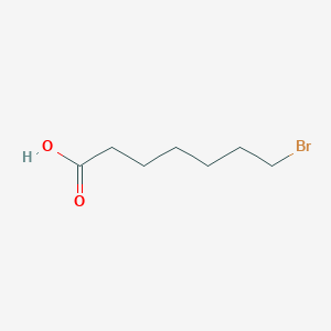 molecular formula C7H13BrO2 B057099 7-Bromoheptanoic acid CAS No. 30515-28-7
