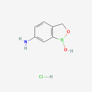 6-Aminobenzo[c][1,2]oxaborol-1(3H)-ol hydrochloride
