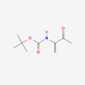 Carbamic acid, (1-methylene-2-oxopropyl)-, 1,1-dimethylethyl ester (9CI)