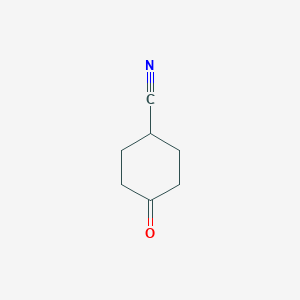 molecular formula C7H9NO B057107 4-Oxocyclohexanecarbonitrile CAS No. 34916-10-4