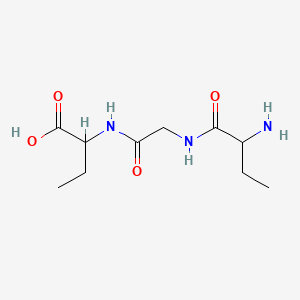 2-{[N-(2-Aminobutanoyl)glycyl]amino}butanoic acid