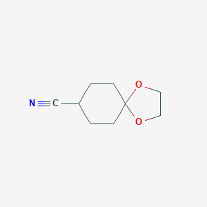 1,4-Dioxaspiro[4.5]decane-8-carbonitrile