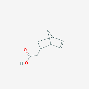 molecular formula C9H12O2 B057112 2-{Bicyclo[2.2.1]hept-5-en-2-yl}acetic acid CAS No. 825-71-8