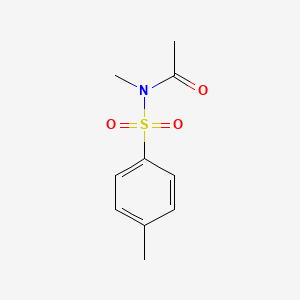 molecular formula C10H13NO3S B5711280 N~1~-ACETYL-N~1~,4-DIMETHYL-1-BENZENESULFONAMIDE CAS No. 16697-83-9