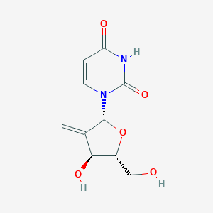molecular formula C10H12N2O5 B057113 Uridine, 2'-deoxy-2'-methylene- CAS No. 119410-95-6