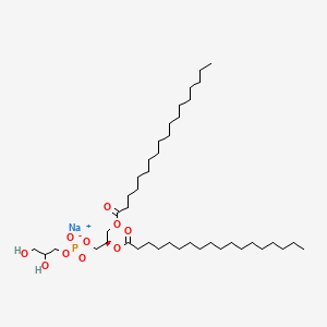 molecular formula C42H83NaO10P B571135 CID 129893864 CAS No. 200880-42-8