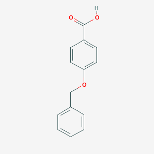 molecular formula C14H12O3 B057114 4-苄氧基苯甲酸 CAS No. 1486-51-7