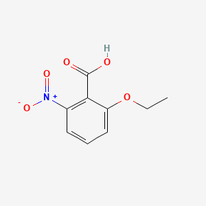 molecular formula C9H9NO5 B571173 2-Ethoxy-6-nitrobenzoic acid CAS No. 120277-89-6