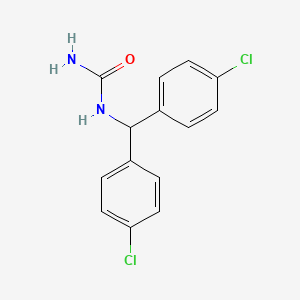 molecular formula C14H12Cl2N2O B5711777 bis(4-chlorophenyl)methylurea 