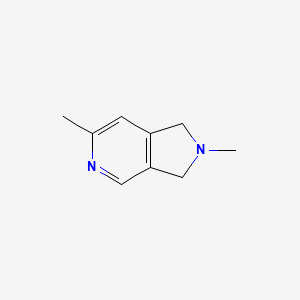 2,6-Dimethyl-2,3-dihydro-1H-pyrrolo[3,4-c]pyridine