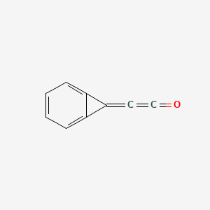molecular formula C9H4O B571202 CID 45079136 CAS No. 119463-23-9