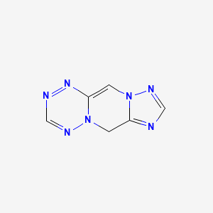 6H-[1,2,4]Triazolo[1',5':4,5]pyrazino[1,2-b][1,2,4,5]tetrazine