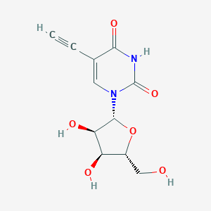 molecular formula C11H12N2O6 B057126 5-Ethynyluridine CAS No. 69075-42-9