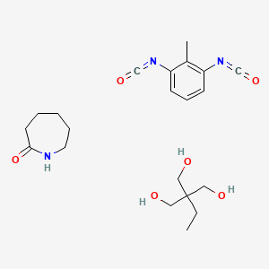 2H-Azepin-2-one, hexahydro-, polymer with 1,3-diisocyanatomethylbenzene and 2-ethyl-2-(hydroxymethyl
