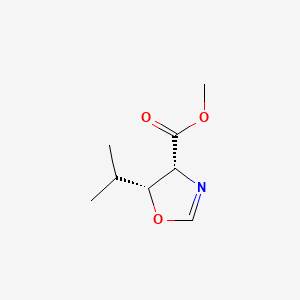 (4R,5R)-Methyl 5-isopropyl-4,5-dihydrooxazole-4-carboxylate