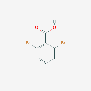 molecular formula C7H4Br2O2 B057127 2,6-Dibromobenzoic acid CAS No. 601-84-3