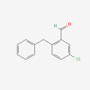 2-Benzyl-5-chlorobenzaldehyde