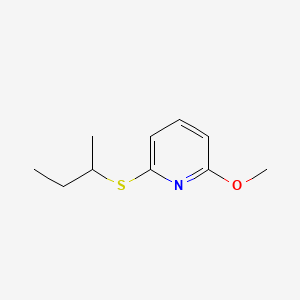 2-(sec-Butylsulfanyl)-6-methoxypyridine