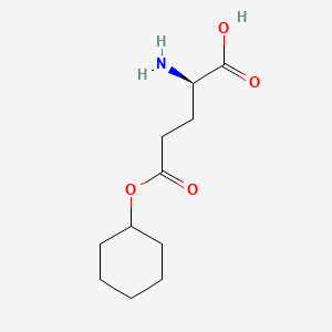 (2R)-2-Amino-5-cyclohexyloxy-5-oxopentanoic acid