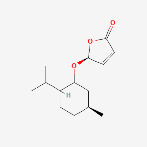 (5S)-5-{[(5S)-5-Methyl-2-(propan-2-yl)cyclohexyl]oxy}furan-2(5H)-one