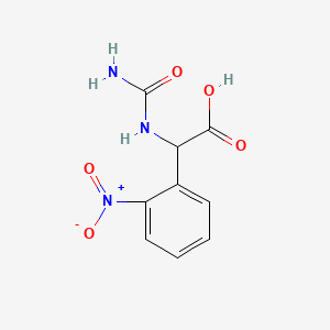 (2-Nitro-phenyl)-ureido-acetic acid