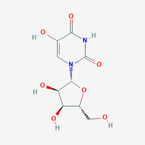 molecular formula C9H12N2O7 B057132 5-Hydroxyuridine CAS No. 957-77-7